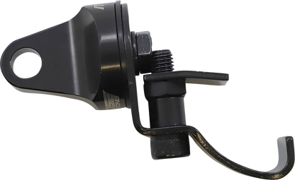 MOOSE OFFROAD Pro Fit Q15-6003D whip flag mount with aluminum clamp, designed for off-road vehicle flag installation