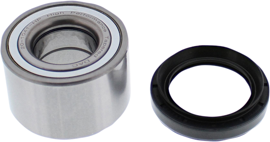 Moose Offroad tapered double angular contact wheel bearing kit, part 25-1520-HP, with visible bearings and packaging.