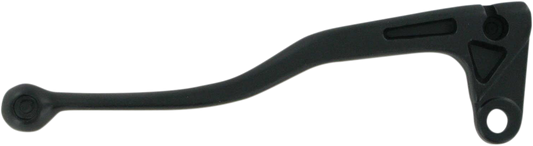 Black replacement brake lever from PARTS UNLIMITED, model L99-23041, designed for motorcycle brake systems.