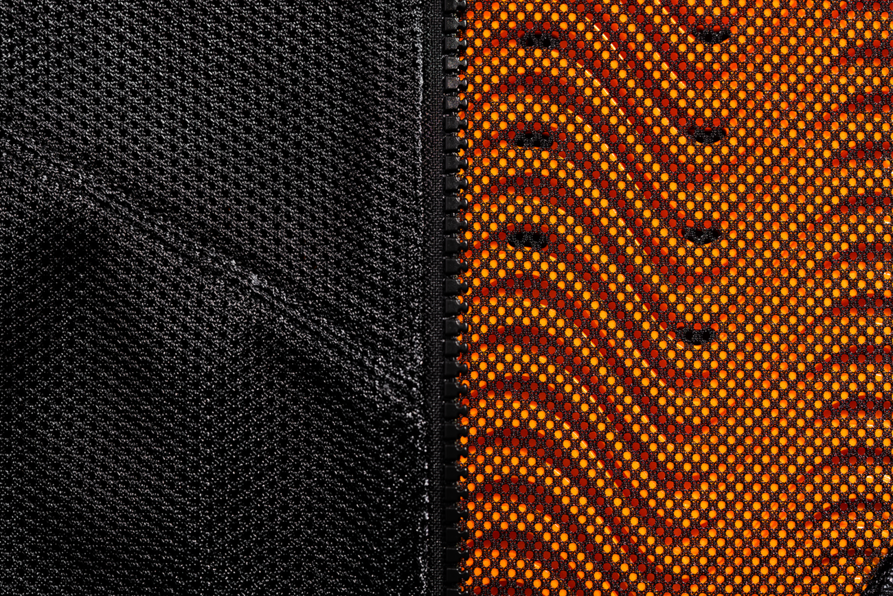Black ICON Mesh AF™ jacket in 3XL from Bill's Exhausts, featuring lightweight mesh fabric and modern design.