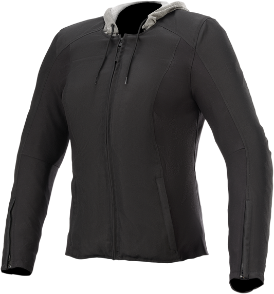 Black Bill's Exhausts ALPINESTARS Stella Bond jacket in large size, showing the stylish motorcycle jacket with logo details.