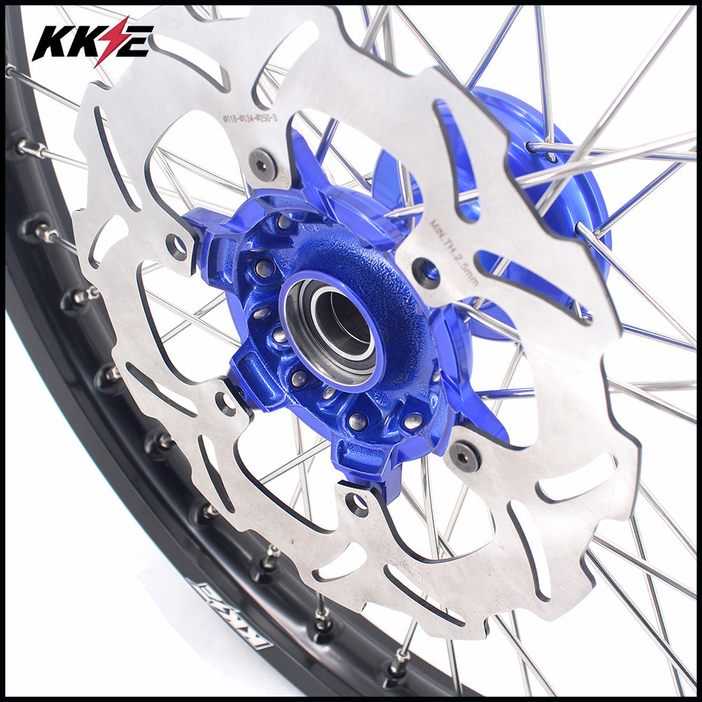 KKE 21 & 18 Cast Enduro Rims for Yamaha YZ250F YZ450F 2016-2021 Rotors - Howling Moto