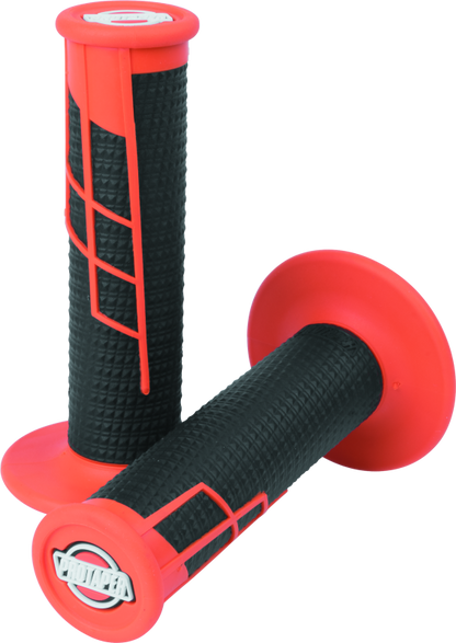 ProTaper, ProTaper Clamp-On 1/2 Waffle Grip - Orange/Black for Honda CRF250X and CRF450X