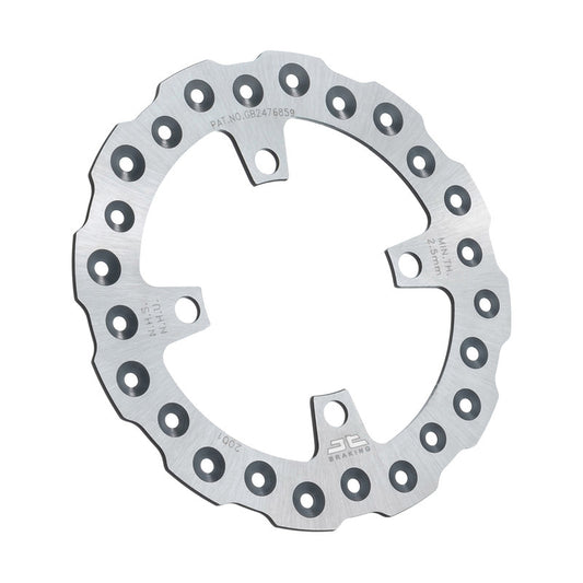 JT, JT JTD2001SC01 Front Brake Rotor for Off-Road Vehicles - Self-Cleaning Stainless Steel Design
