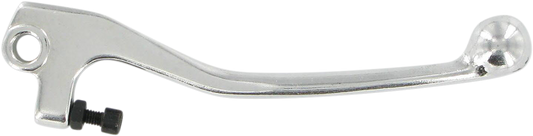 Replacement brake lever for motorcycle by PARTS UNLIMITED, model L99-24031, shown in black with ergonomic grip.