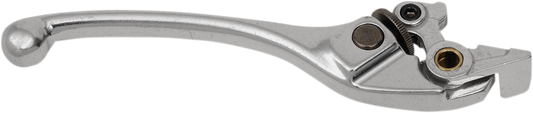 Adjustable motorcycle brake lever from PARTS UNLIMITED, L99-52021, with metal construction and ergonomic design.