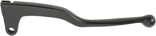 Black replacement motorcycle brake lever by PARTS UNLIMITED, model 53175-HA6-000, shown on a motorcycle handlebar.