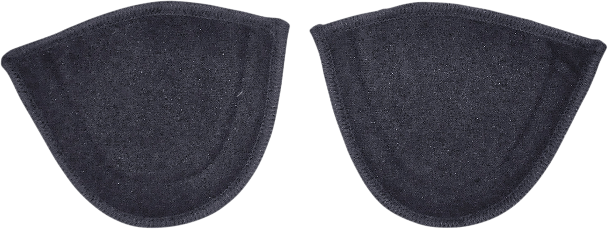 Bill's Exhausts AFX FX-200 ear cover set for helmets, size L/2XL, shown in black with textured surface.