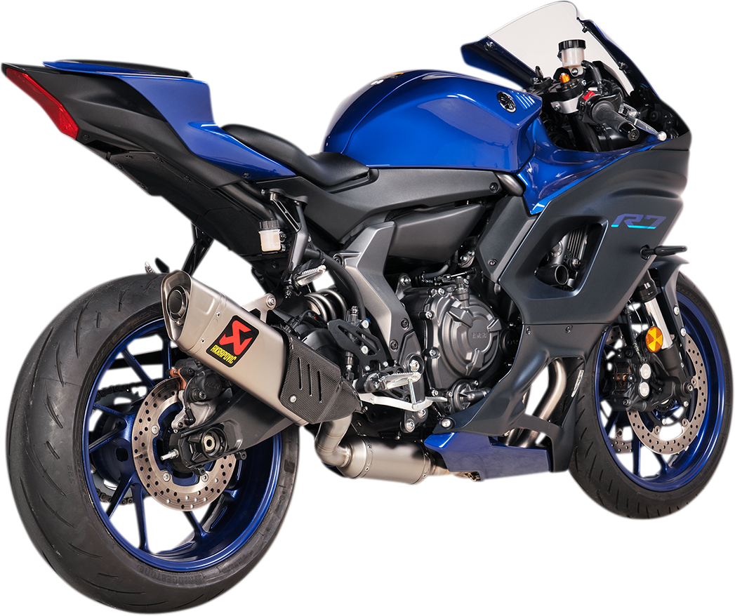AKRAPOVIC Racing Line Titanium Exhaust System for Yamaha R7 S-Y7R12-APT