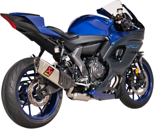 AKRAPOVIC Racing Line Titanium Exhaust System for Yamaha R7 S-Y7R12-APT