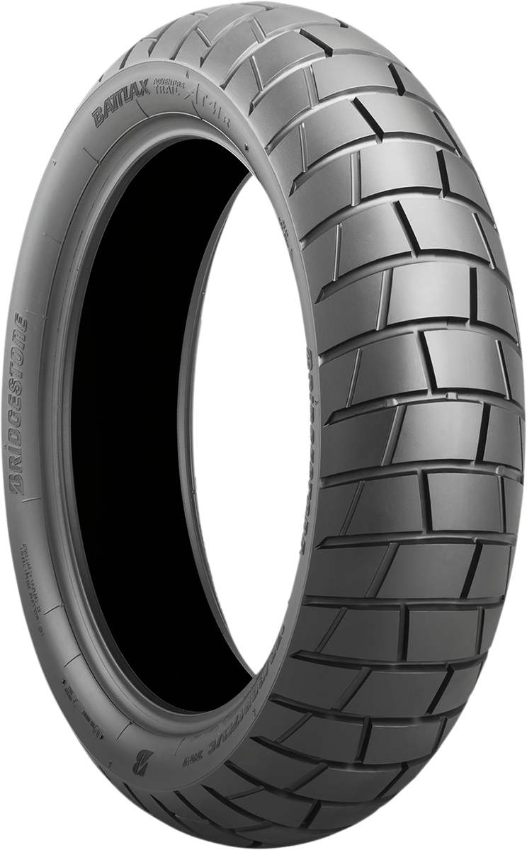 BRIDGESTONE Battlax Adventure Trail AT41 rear motorcycle tire, 150/70R18 70V, suitable for dual-sport and adventure bikes.