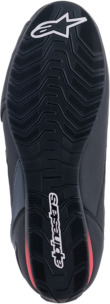 ALPINESTARS, Alpinestars Faster-3 Rideknit® Road Racing Shoes - Black, Red, Yellow, US 14 / EU 48