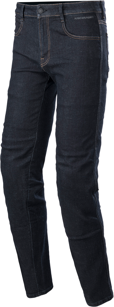 Alpinestars Sektor Pants in royal blue, US size 36, EU size 52, featuring durable motorcycle gear design.
