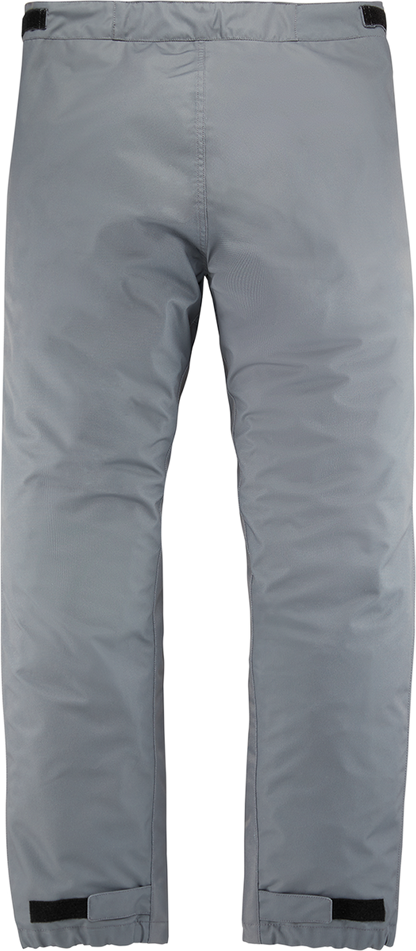 ICON PDX3™ Overpant in gray, 2XL, waterproof and impact protection, with reinforced knee areas and durable fabric.
