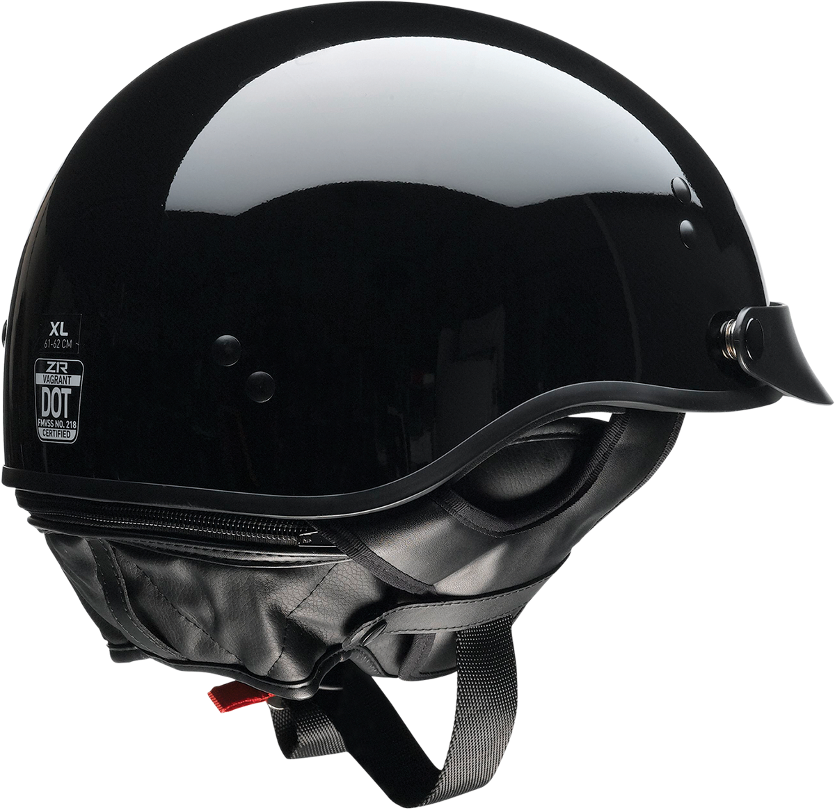 Z1R, Z1R Vagrant NC Helmet - Black, Small - Part Number 0103-1367