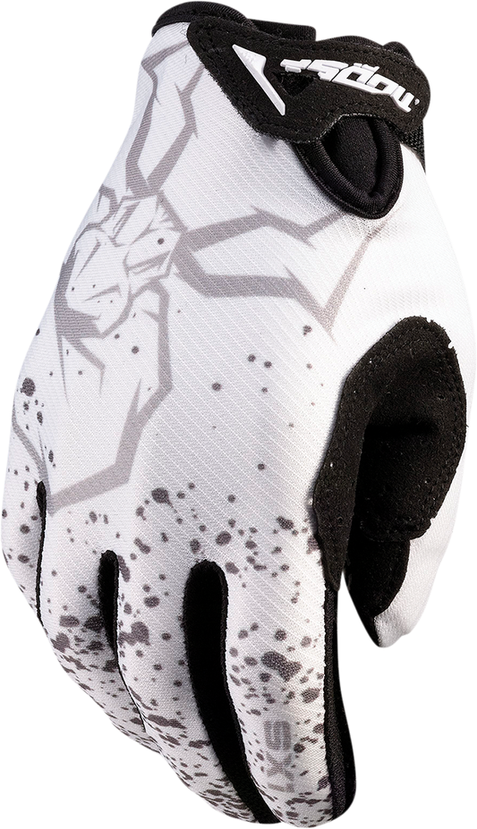 Moose Offroad Youth SX1™ Gloves XL - White | Part Number 3332-1725