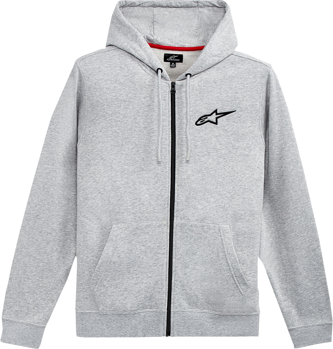 ALPINESTARS, Alpinestars Ageless Zip Hoodie Heather Gray/Black Medium - Part 1212-536001126M