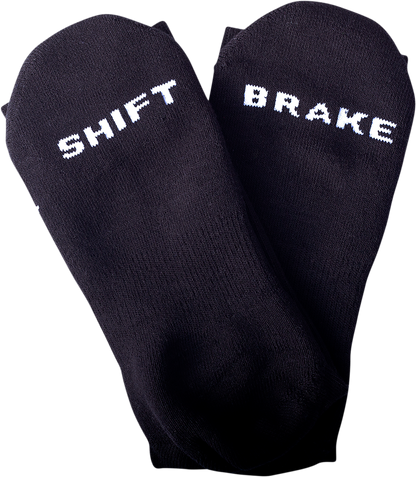 FMF Staple Socks 2-Pack in black, one size, showing soft fabric and classic design for everyday wear.