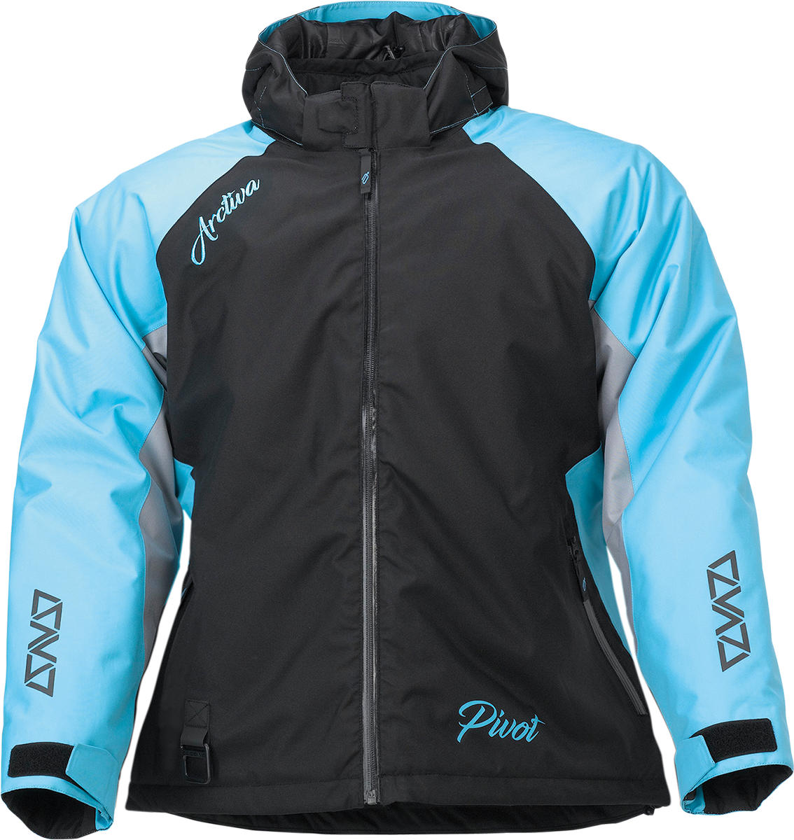 ARCTIVA Women's Pivot 5 Hooded Jacket - Blue, Part Number 3121-0799