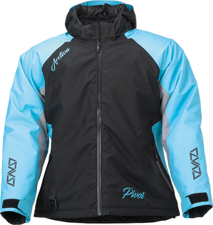 ARCTIVA Women's Pivot 5 Hooded Jacket - Blue, Part Number 3121-0799