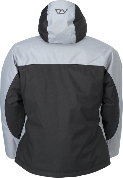 ARCTIVA Women's Pivot 5 Hooded Jacket - Waterproof Insulated Parka with Zip-Off Hood - Gray - XL 3121-0806