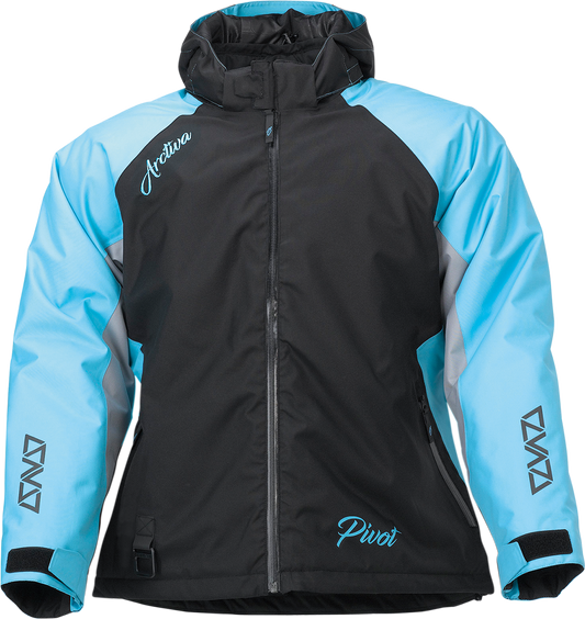 ARCTIVA Women's Pivot 5 Hooded Jacket - Blue - XL (Part Number 3121-0800)