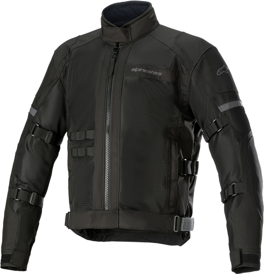 Alpinestars Crosshill WP Air Jacket in black, XL, designed for multi-season touring with waterproof and breathable features.