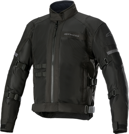 Alpinestars Crosshill WP Air motorcycle jacket in 2XL with drop liner system, showcasing its waterproof and breathable touring design.
