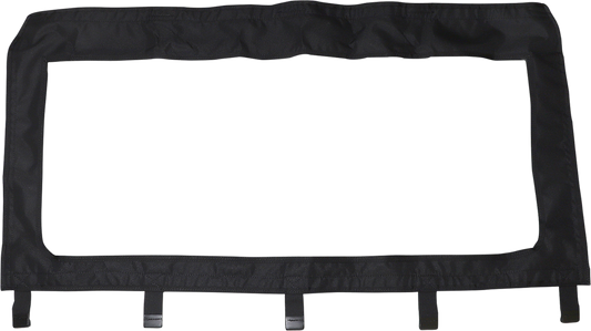 Moose Offroad rear windscreen for Ranger PR15RW-11, made of heavy-duty rip-stop nylon with vinyl window, durable outdoor protection.