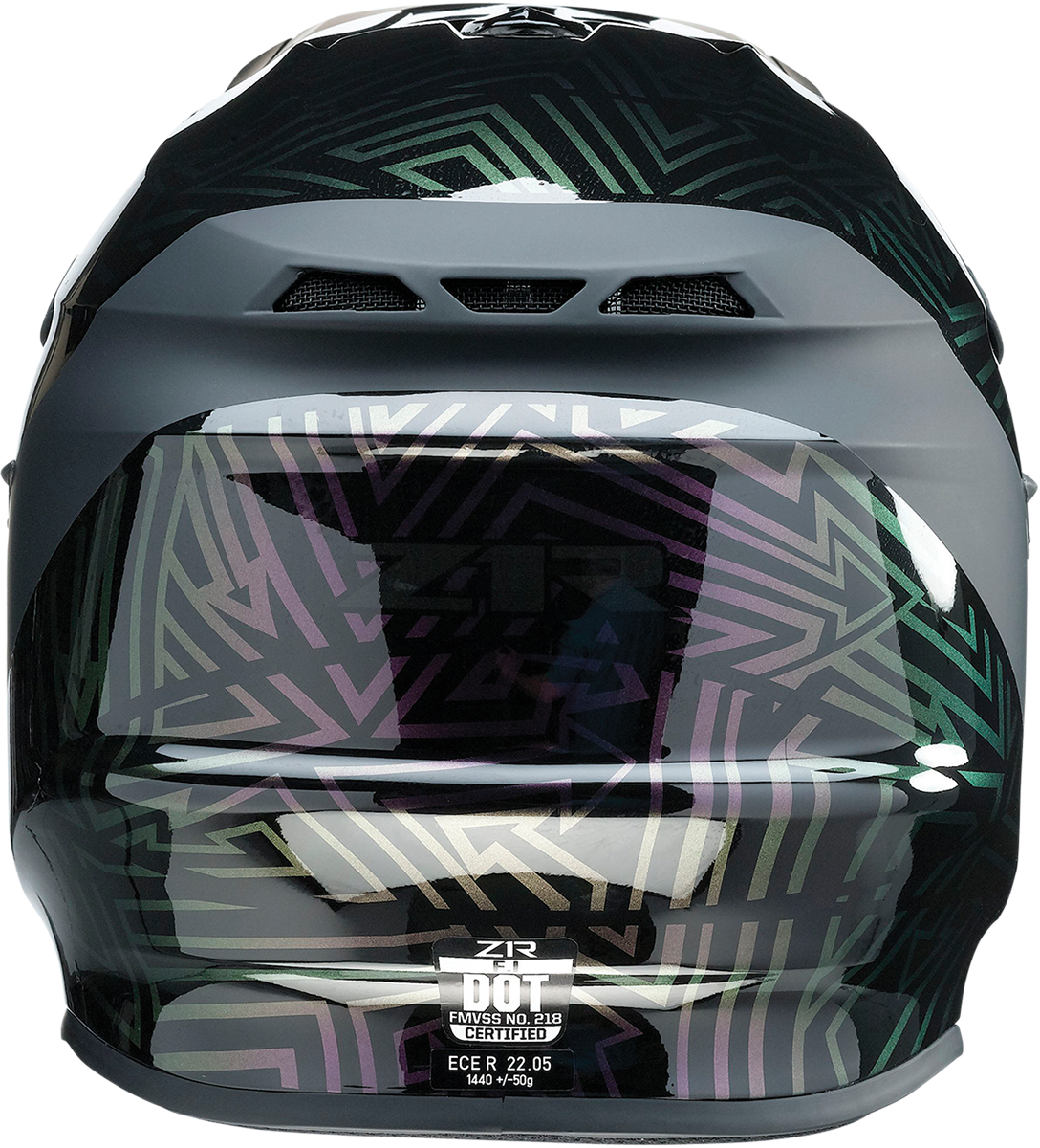 Z1R Z1R F.I. Helmet Lumen MIPS® Iridescent Medium, motorcycle helmet with reflective iridescent finish and safety MIPS technology
