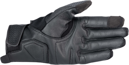 ALPINESTARS, Alpinestars Morph Street Gloves - Black/Black, Medium – Enhanced Impact Protection and Flexibility