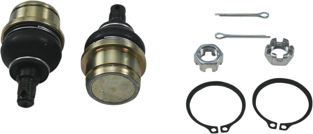 Moose Offroad upper and lower ball joint kit 42-1015-HP showing metallic ball joints for vehicle suspension.
