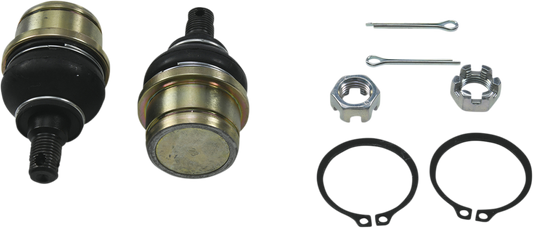 Moose Offroad upper and lower ball joint kit 42-1015-HP showing metallic ball joints for vehicle suspension.