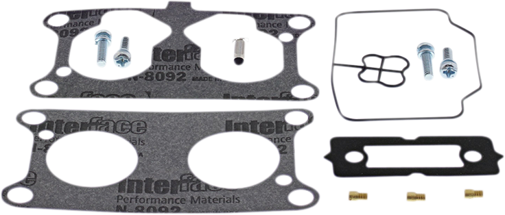 MOOSE OFFROAD Kawasaki 26-10037 Carburetor Repair Kit with NBR Rubber Components