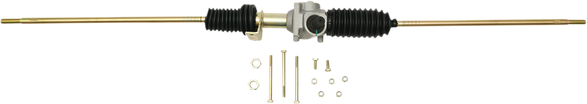 Moose Offroad steering rack 51-4020, complete replacement part for improved vehicle steering performance, shown in image.