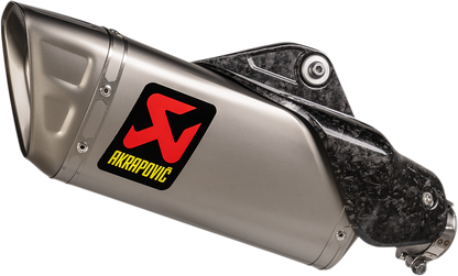 AKRAPOVIC Slip-On Line Muffler for Yamaha Y10 - Titanium S-Y10SO20-HAPLT