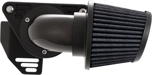 VANCE & HINES VO2 Falcon Air Intake Kit with woven carbon fiber for Harley-Davidson motorcycles, part 40051.