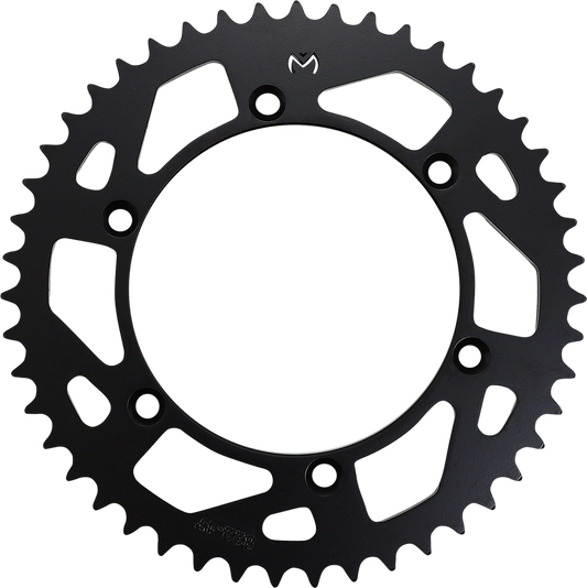 Moose Offroad 47-tooth steel rear sprocket for off-road motorcycles, part #1210-822-47-STL, with rugged gear teeth design.
