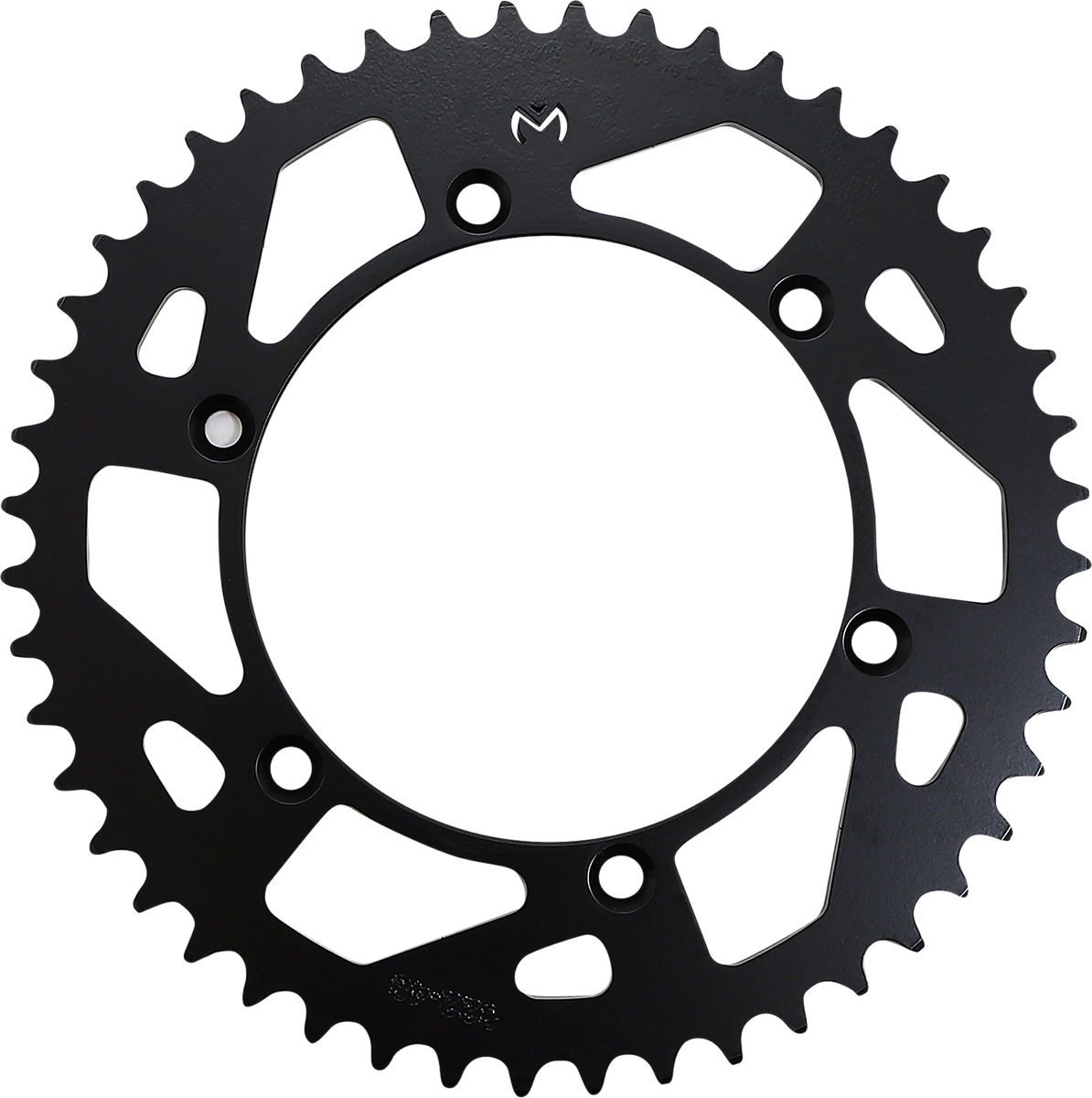 Moose Offroad steel rear sprocket with 48 teeth, designed for offroad motorcycles or bikes, featuring durable construction.