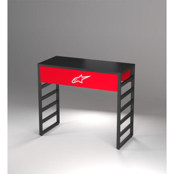 Large ALPINESTARS Table Nesting from Bill's Exhausts, showcasing its sturdy design and spacious surface.