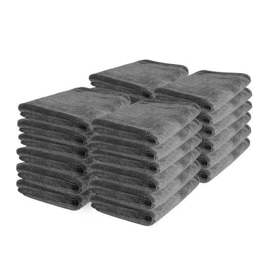 WASH&WHIPS Premium Microfiber Car Cleaning Cloth - Howling Moto