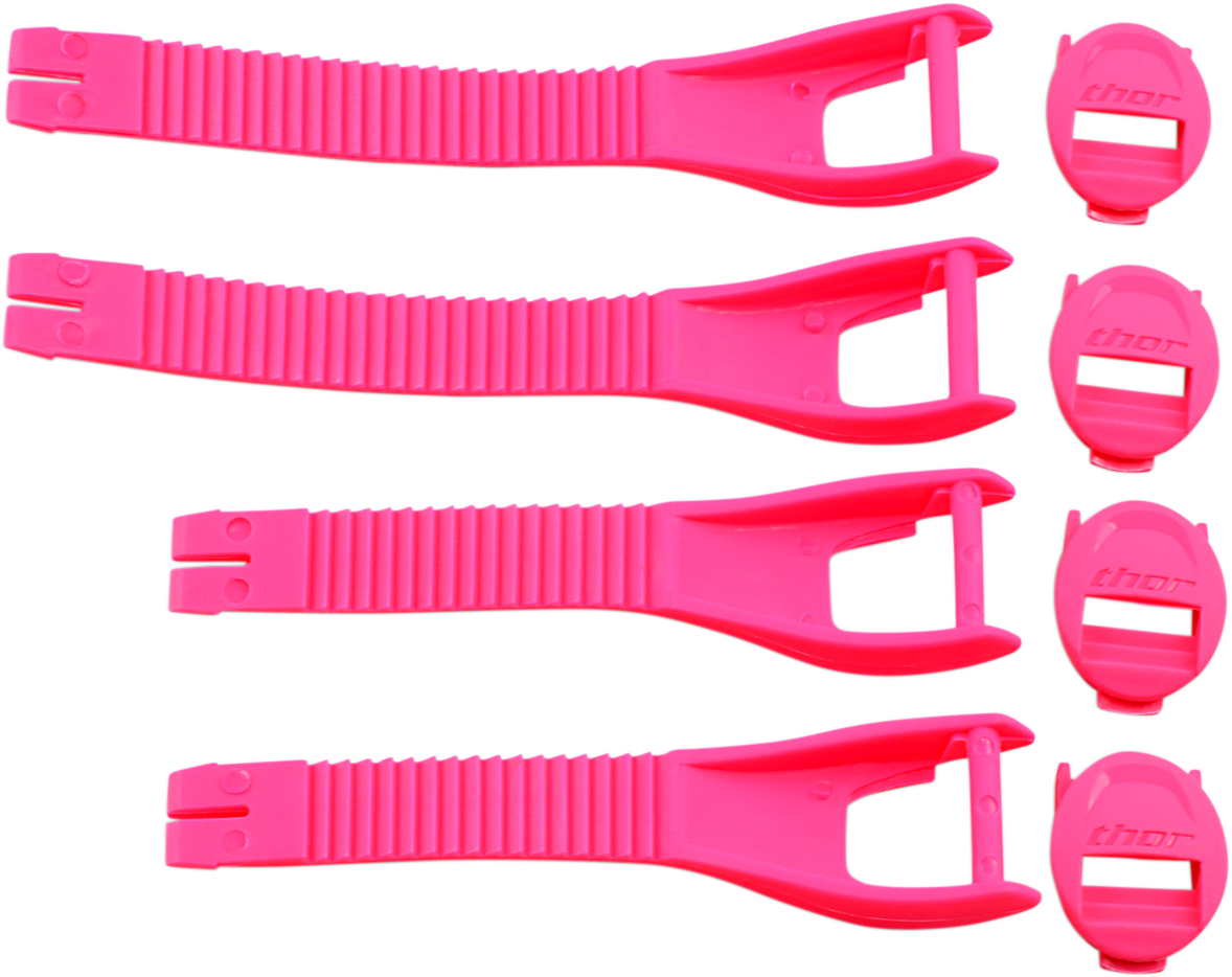 THOR, THOR Women's Blitz XP Boot Straps Replacement Kit - Pink, Size 9-10