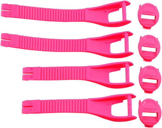 THOR, THOR Women's Blitz XP Boot Straps Replacement Kit - Pink, Size 9-10