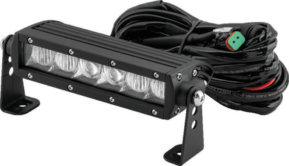QuadBoss, QuadBoss 6.5-inch Single Row LED Light Bar - High-Intensity Combo Beam for Powersports Vehicles