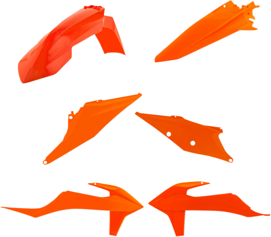 Acerbis OEM KTM 2023 XC-W standard replacement motorcycle body kit, including panels and parts, in a natural color.