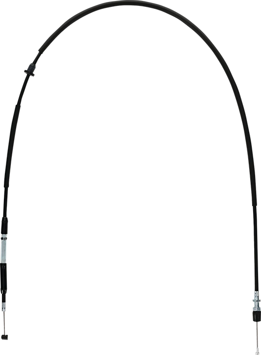 Black vinyl clutch cable for Honda motorcycles, MOOSE OFFROAD 45-2147, shown with cable ends and connectors.