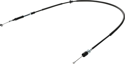 Black vinyl clutch cable by MOOSE OFFROAD for Honda motorcycles, featuring durable construction and precise fit.