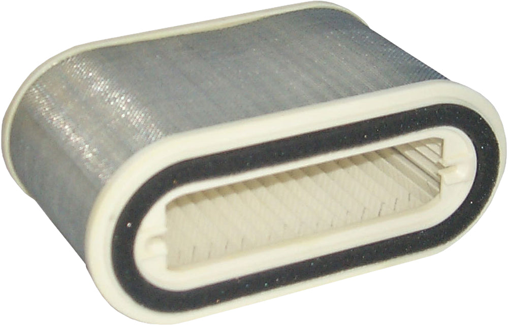 HIFLOFILTRO HFA4910 high-performance air filter for modern engines, showing the clean, rectangular filter element with branding.