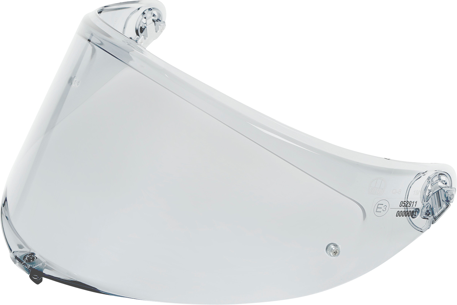 AGV Tourmodular helmet replacement shield with Pinlock 120 MaxVision for clear, fog-resistant vision during motorcycle rides.
