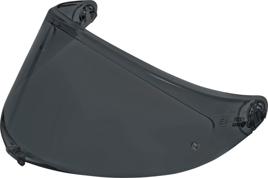 AGV Tourmodular dark smoke helmet shield with Pinlock® and MaxVision™ for XL-2XL helmets, providing clear protection and visibility.